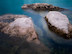 Blue Sea with Rocks